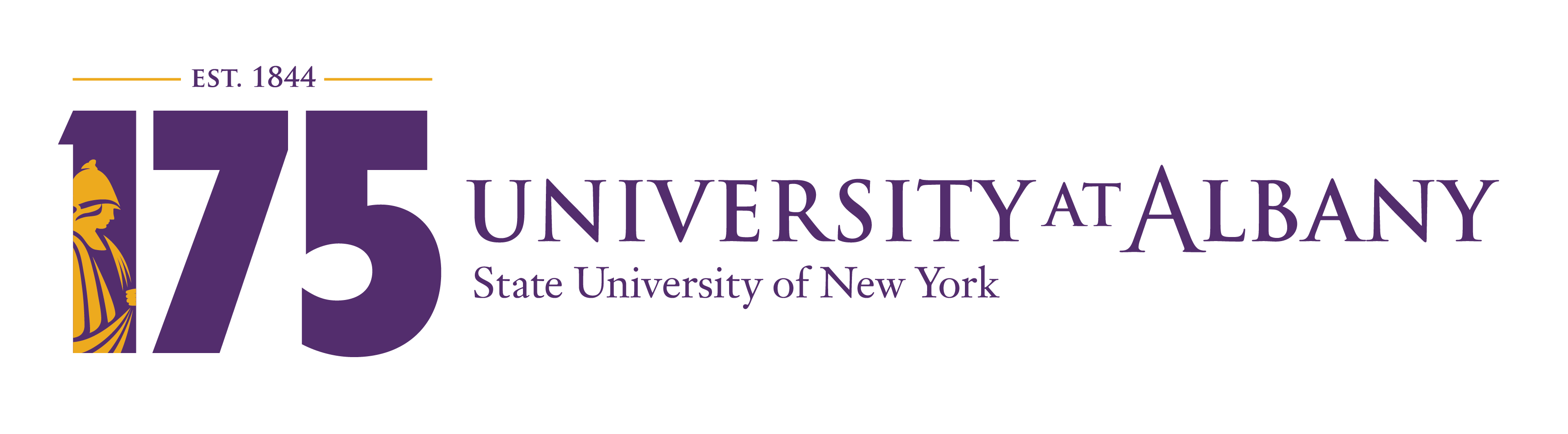 UAlbany 175th Anniversary Logo