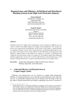 <span itemprop="name">Minnich, Dennis with Frank Maier, "Responsiveness and Efficiency of Pull-Based and Push-Based Planning Systems in the High-Tech Electronics Industry"</span>