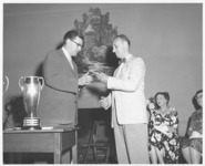 <span itemprop="name">A picture of Bernard Auerbach receiving the Bertha...</span>