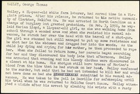 <span itemprop="name">Summary of the execution of George Hailey</span>