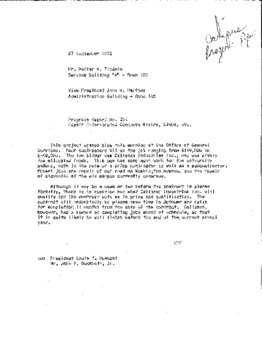 <span itemprop="name">Campus Progress Report No. 204, Letter from Walter M. Tisdale to Vice President John W. Hartley</span>