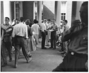 <span itemprop="name">Unidentified students gathered outside of Draper...</span>