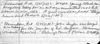 <span itemprop="name">Documentation for the execution of Joseph Young, John Taylor</span>