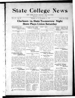 <span itemprop="name">State College News, Volume 4, Number 13</span>