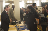 <span itemprop="name">Students and prospective employers attend a career...</span>