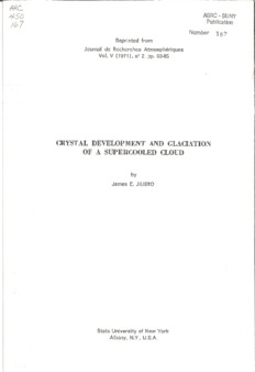 <span itemprop="name">Crystal Development & Glaciation of a Supercooled Cloud- J.E. Juisto</span>