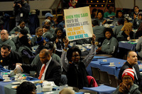 <span itemprop="name">An AFSCME member makes her voice heard at the 2011...</span>