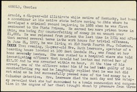 <span itemprop="name">Summary of the execution of Charles Arnold</span>