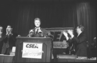 <span itemprop="name">Presidential candidate Bill Clinton addressing the...</span>