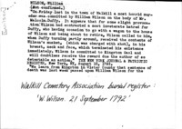 <span itemprop="name">Documentation for the execution of William Wilson</span>