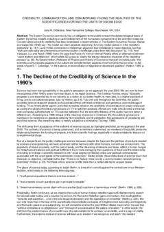 <span itemprop="name">DiStefano, Julia M., "Credibility, Communication, and Conundrums: Facing the Realities of The Scientific Endeavor and the Limits of Knowledge"</span>