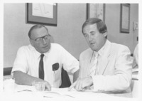 <span itemprop="name">William Scheuerman (right) and an unidentified man...</span>