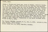<span itemprop="name">Summary of the execution of James Dixon</span>