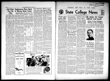 <span itemprop="name">State College News, Volume 29, Number 20</span>