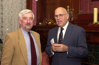 <span itemprop="name">Peter Levin and an unidentified person at a...</span>