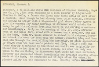 <span itemprop="name">Summary of the execution of Sherman Strawser</span>