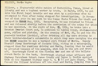 <span itemprop="name">Summary of the execution of Merle Ellisor</span>