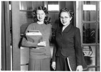 <span itemprop="name">A photograph of two unidentified female students...</span>