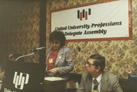 <span itemprop="name">An unidentified woman speaking at a United...</span>