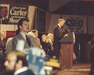 <span itemprop="name">President Jimmy Carter addresses delegates to the...</span>