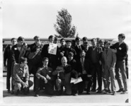 <span itemprop="name">A group photograph of the Statesmen, a men's...</span>