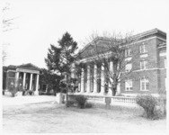 <span itemprop="name">Draper Hall (right) and Husted Hall (left) on the...</span>