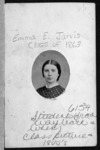 A portrait of Emma E. Jarvis, New York State...