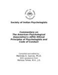 <span itemprop="name">Commentary on The APA's Ethical Principles of Psychologists and Code of Conduct, Title Page</span>