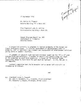 <span itemprop="name">Campus Progress Report No. 205 (b), Letter from Walter M. Tisdale to Vice President John W. Hartley</span>