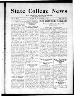 <span itemprop="name">State College News, Volume 5, Number 11</span>