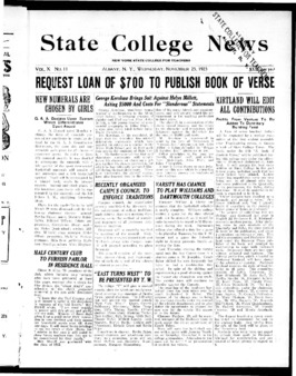<span itemprop="name">State College News, Volume 10, Number 11</span>