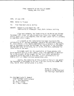 <span itemprop="name">Campus Progress Report No. 195, Letter from Walter M. Tisdale to Vice President John W. Hartley</span>