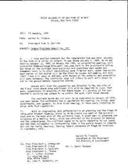 <span itemprop="name">Campus Progress Report No. 140, Letter from Walter M. Tisdale to President Evan R. Collins</span>