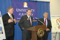 <span itemprop="name">President: 12/13/05 @ 2 PM George Bldg. East Campus NYS Power Authority and Senator Bruno</span>