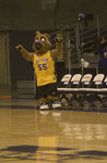 <span itemprop="name">The University at Albany mascot, Lil' D, attends a...</span>