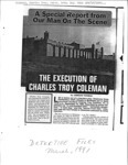 <span itemprop="name">Documentation for the execution of Charles T. Coleman</span>