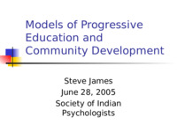 <span itemprop="name">Models of Progressive Education and Community Development Presentation</span>