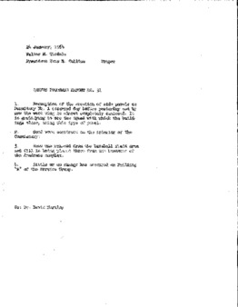<span itemprop="name">Campus Progress Report No. 31, Letter from Walter M. Tisdale to President Evan R. Collins</span>