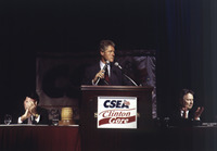<span itemprop="name">Presidential Candidate Bill Clinton addressing the...</span>