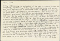 <span itemprop="name">Summary of the execution of Clark Lewis</span>