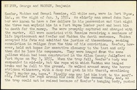 <span itemprop="name">Summary of the execution of Benjamin Madden, George Keefer</span>
