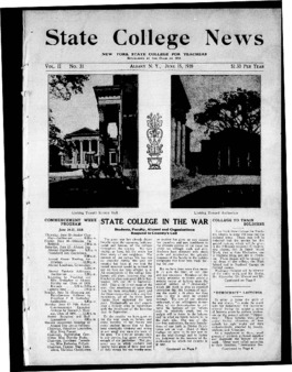 <span itemprop="name">State College News, Volume 2, Number 31</span>
