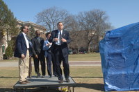 <span itemprop="name">President: 3/29/06 @ 2 PM Draper Hall (outside) Campus Signage Unveiling</span>