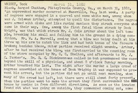 <span itemprop="name">Summary of the execution of Dock Wright</span>