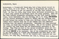 <span itemprop="name">Summary of the execution of Royce Richardson</span>