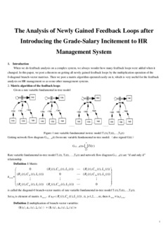 <span itemprop="name">Jia, Renan with Xiaojing Jia, "The Analysis of Newly Gained Feedback Loops after Introducing the Grade-Salary Incitement to HR Management System"</span>