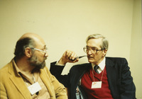 <span itemprop="name">Fred Miller (right) and an unidentified man...</span>