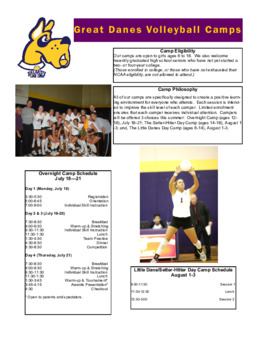 <span itemprop="name">Great Danes Volleyball Camp Brochure</span>