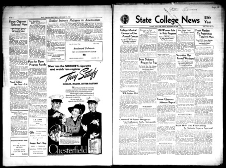 <span itemprop="name">State College News, Volume 25, Number 10</span>