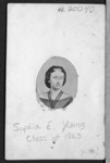 A portrait of Sophia E. Young, New York State...